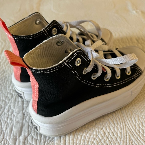 Converse Kids Black High-Top Sneakers - Picture 4 of 4